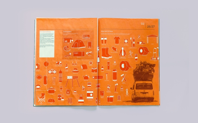 Hurricane Festival Visualized Information – Packliste