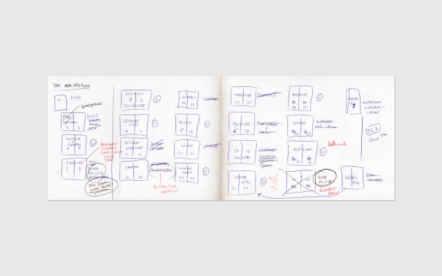 Hurricane Festival Visualized Information – Layout Skizze