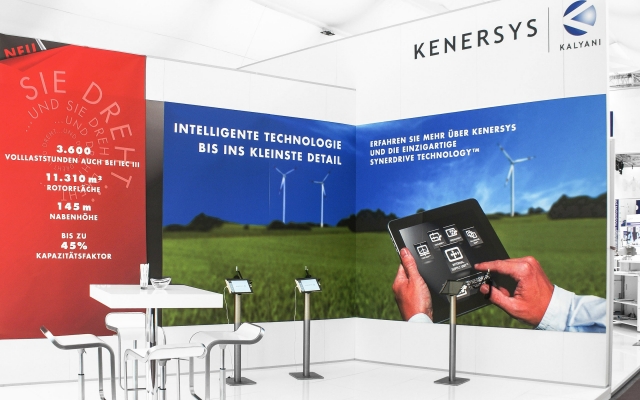 Kenersys iPad App – Messestand