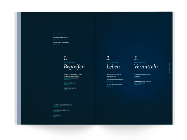 Beiersdorf Geschäftsbericht – Inhaltsverzeichnis