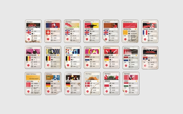 In Graphics Magazin Rock am Ring Festival Spielkarten